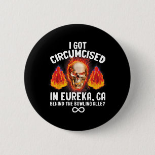Circumcised Bowling Oddly Specific Humour Weird Fu 2 Inch Round Button