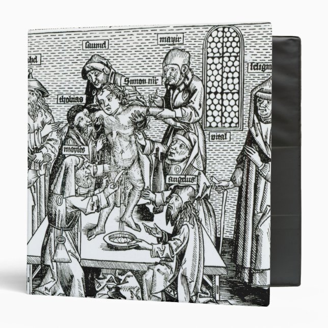 Circumcision, from 'Liber Chronicarum' Binder (Front/Inside)