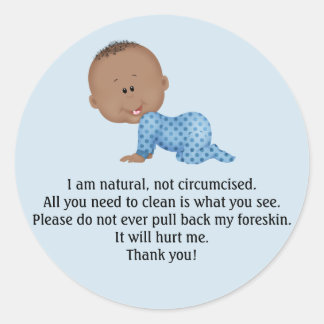Circumcision reminder Stickers for Newborns Family