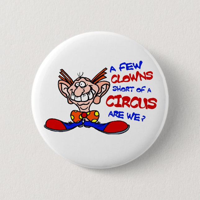 Circus 2 Inch Round Button (Front)
