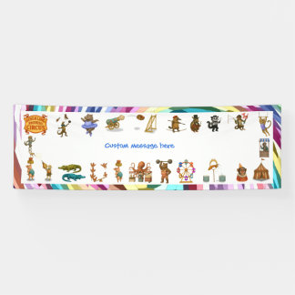Circus acts banner