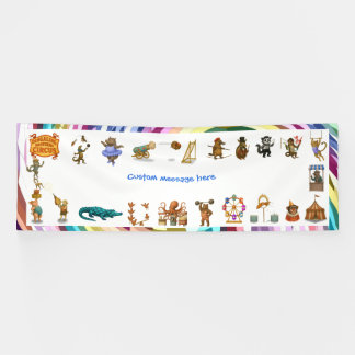 Circus acts banner
