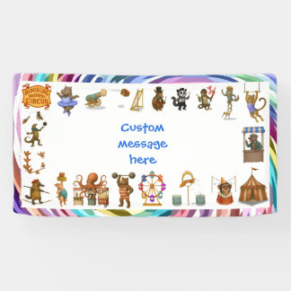 Circus acts banner
