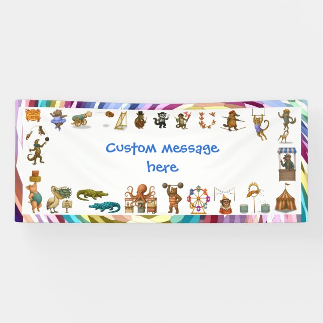 Circus acts banner (Horizontal)