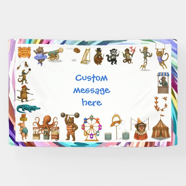 Circus acts banner (Horizontal)