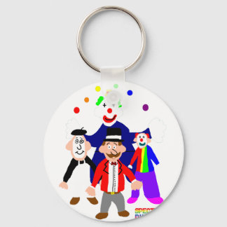 Circus Acts Keychain