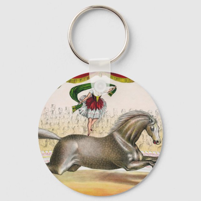 circus art keychain (Front)