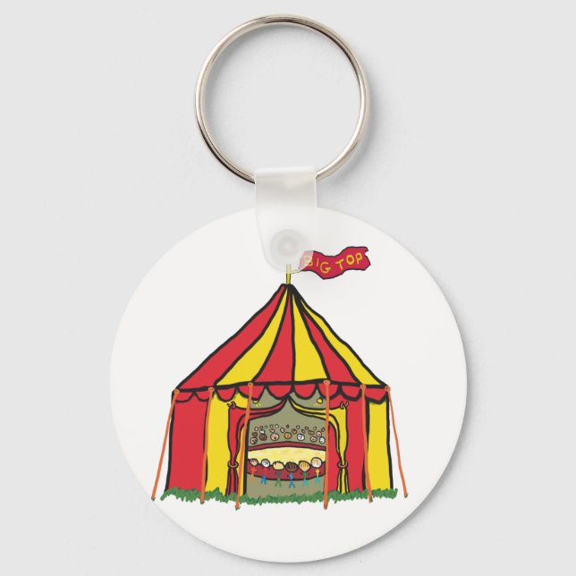 Circus Big Top Ten Keychain (Front)