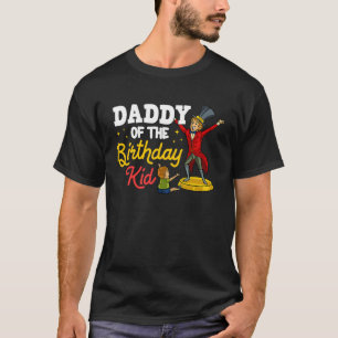 Circus Birthday Party Dad Theme Cake Carnival Ring T-Shirt