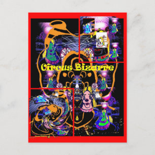 Circus Bizarre - Postcard