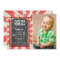 Circus carnival birthday invitation Big top Chalk