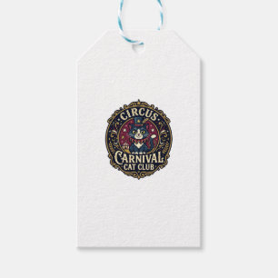 Circus Carnival Cat Cat Dad Gift Idea - Circus Car Tags