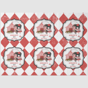 Circus Carnival Festival Theme Big Top Birthday Tissue Paper