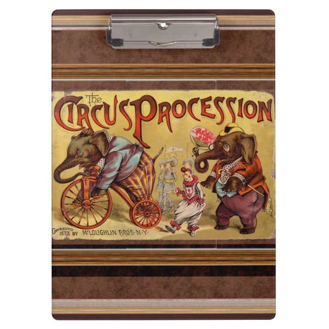 Circus Clipboard (Front)