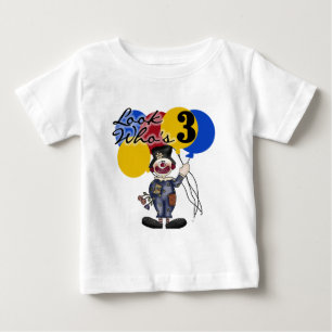 Circus Clown 3rd Birthday Tshirts and Gifts