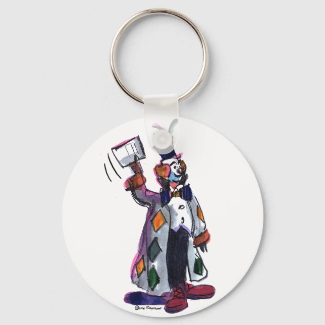 ciRcUs cLoWn Keychain (Front)