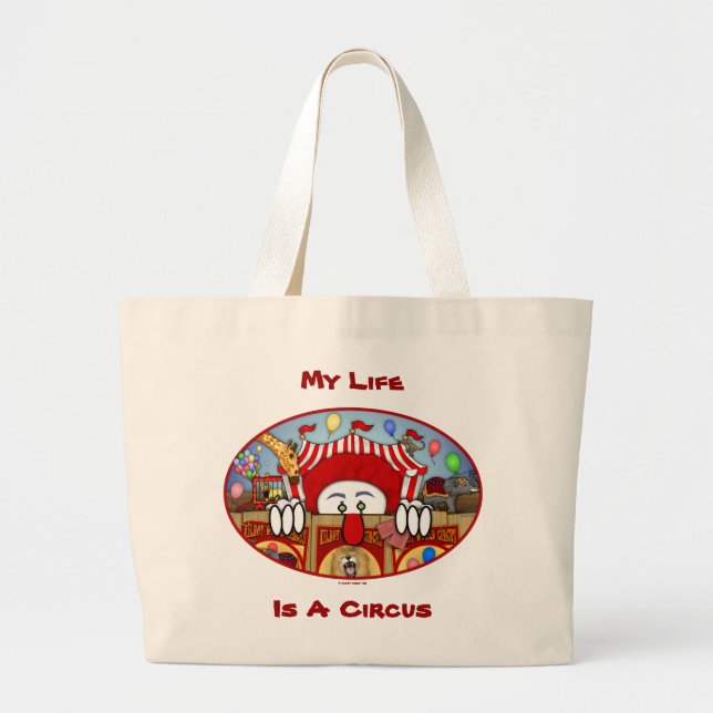 Circus Clown Kilroy Bag (Front)