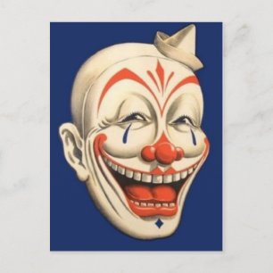 Circus Clown Postcard