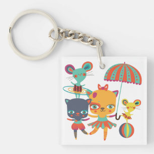 Circus Cuties Keychain
