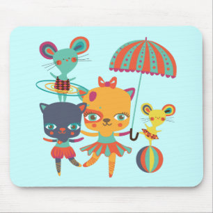 Circus Cuties Mouse Pad