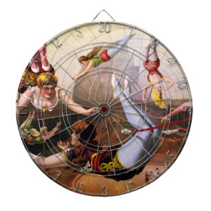 CIRCUS DARTBOARD - VINTAGE GIFTS - GAMES - PLAY