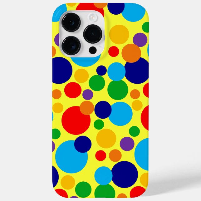 Circus Dots Case-Mate iPhone Case (Back)