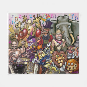 Circus Dream Fleece Blanket