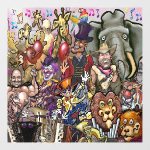 Circus Dream Window Cling
