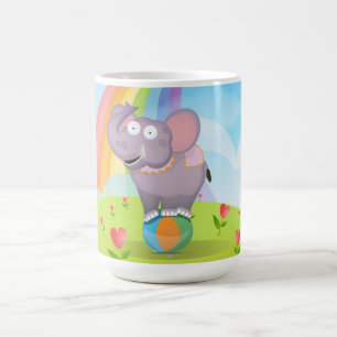 Circus Elephant Coffee Mug