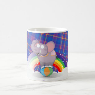 Circus Elephant Coffee Mug