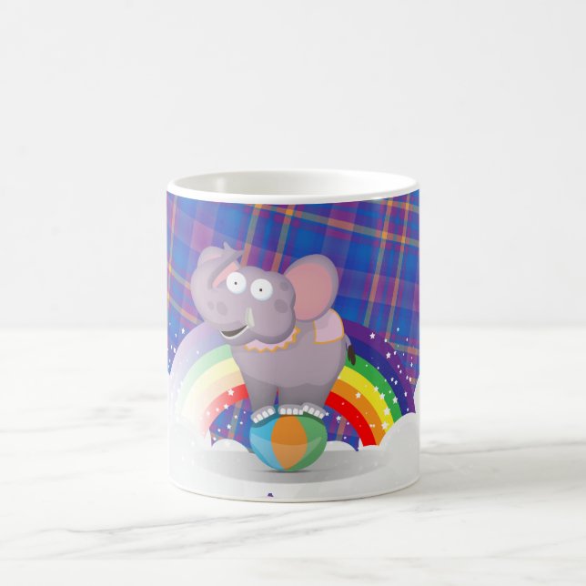 Circus Elephant Coffee Mug (Center)