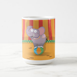 Circus Elephant Coffee Mug