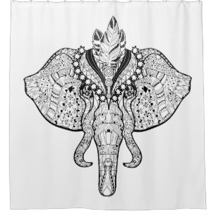 Circus Elephant Doodle