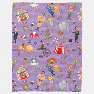 Circus Fleece Blanket