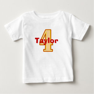 Circus Fourth Birthday Shirt