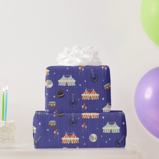 Circus Fun Wrapping Paper (Party Gifts)