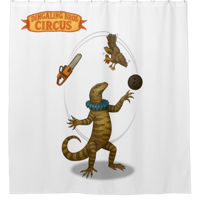 Circus goanna juggler (Front)