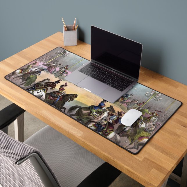 Circus Grand Finale, Circa 1872. Desk Mat (Office 2)