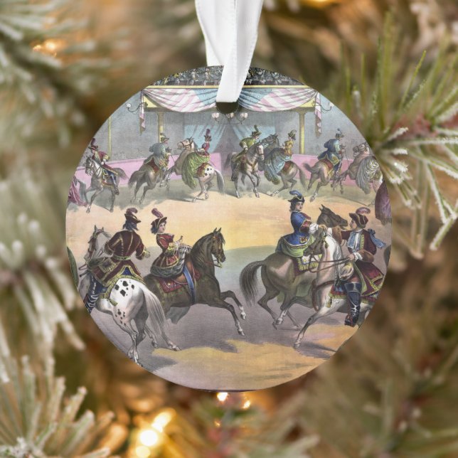 Circus Grand Finale, Circa 1872. Ornament (Tree)