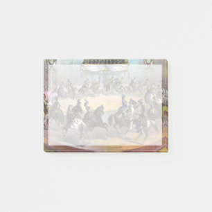 Circus Grand Finale, Circa 1872. Post-it Notes