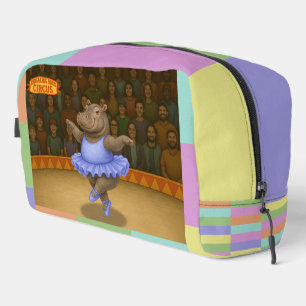 Circus hippo dopp kit