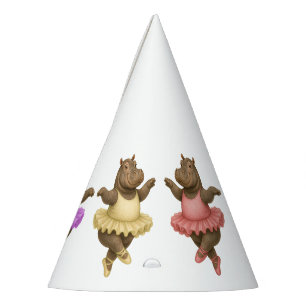 Circus hippo party hat