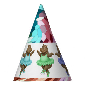 Circus hippo party hat