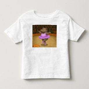 Circus hippo toddler t-shirt