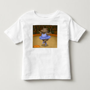 Circus hippo toddler t-shirt