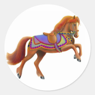 Circus Horse Sticker