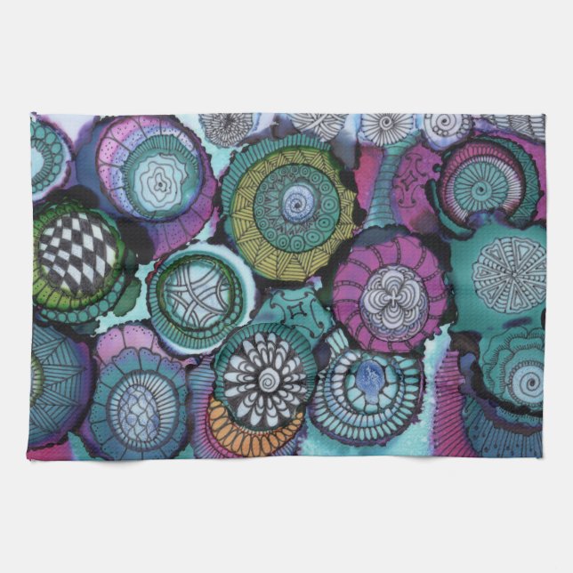 Circus Kitchen Towel (Horizontal)