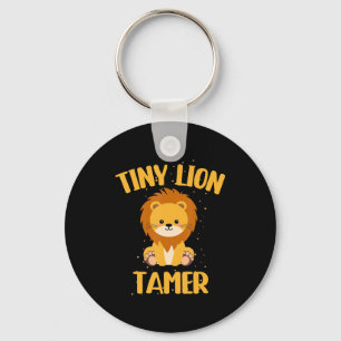 Circus Lion Tamer Shirt Circus Shirts Tiny Lion Ta Keychain