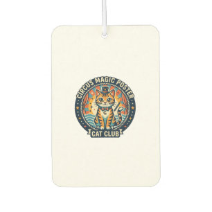 Circus Magic Poster Cat Cute Kitty Design - Circus Air Freshener