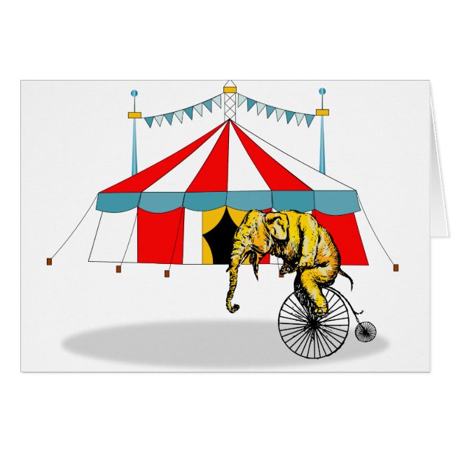 Circus Memorabilia In Memory of Circus Elephants (Front Horizontal)